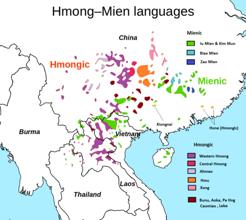 Hmong–Mien languages